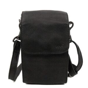 Bear Design Callisto Pelle Schoudertas - Telefoontas Robbie 2.0 Black